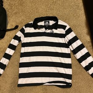 Black and White Lurking Class Long Sleeve *LARGE*